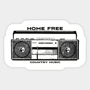 Home Free Sticker